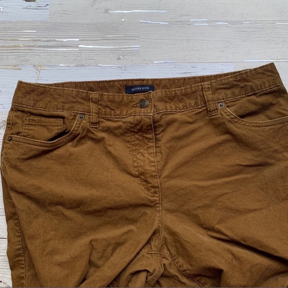 Land’s End Wide Leg Corduroys - Picture 2 of 6